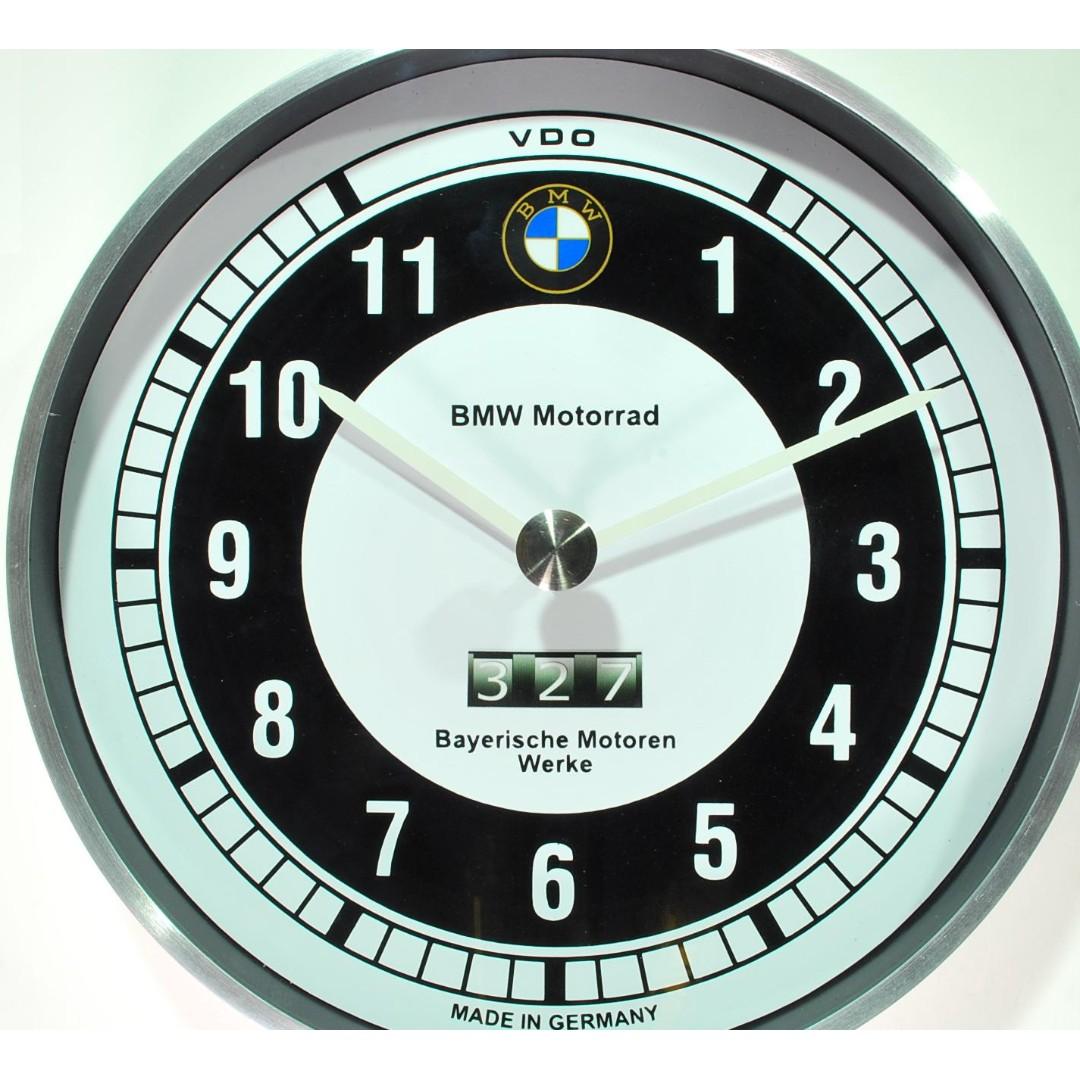 Vintage R50 R60 R 69 Motorrad Motorcycle Wall Clock, Furniture & Home