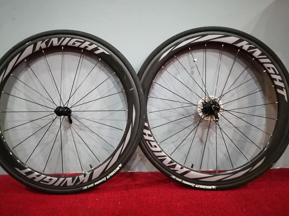 Wheelset Carbon KNIGHT 50mm clincher