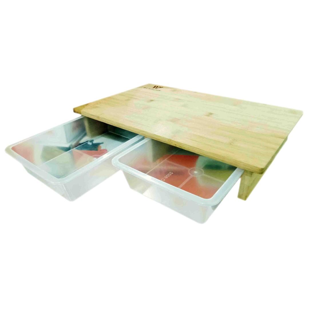 Wilmington Chop Clear Bamboo Cutting Board 11inches X
