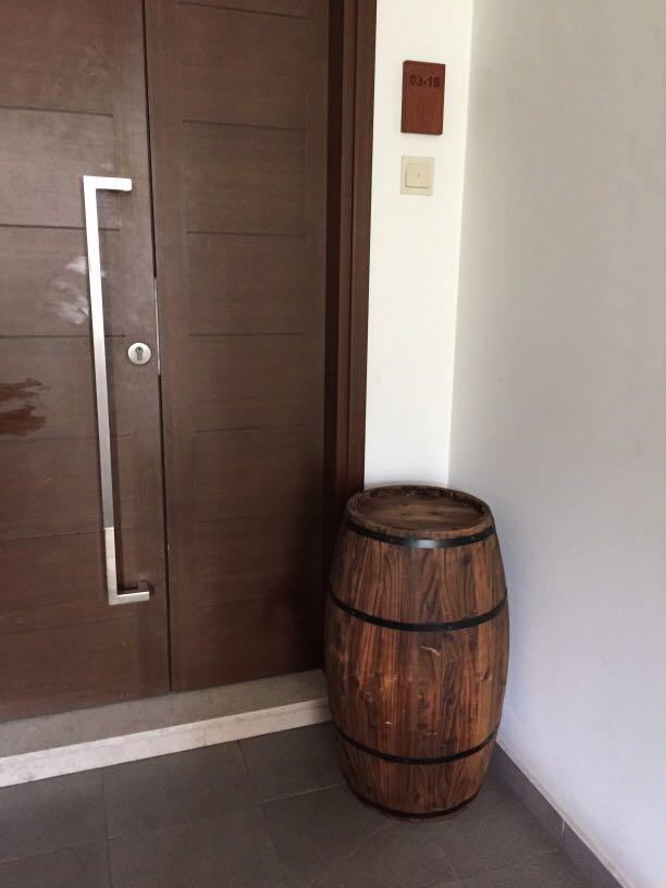 Wine Barrel Home Decor Item Furniture Home Decor Others On Carousell