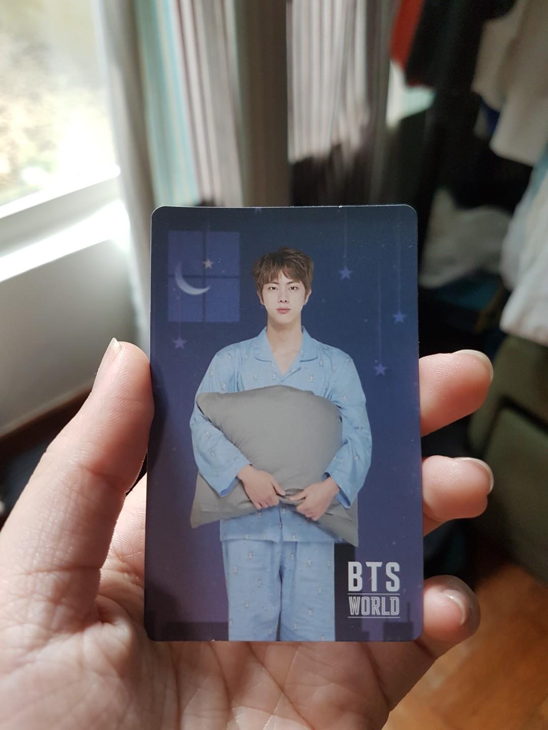 WTS] BTS WORLD OST JIN UNUSED GAME COUPON, Hobbies & Toys ...