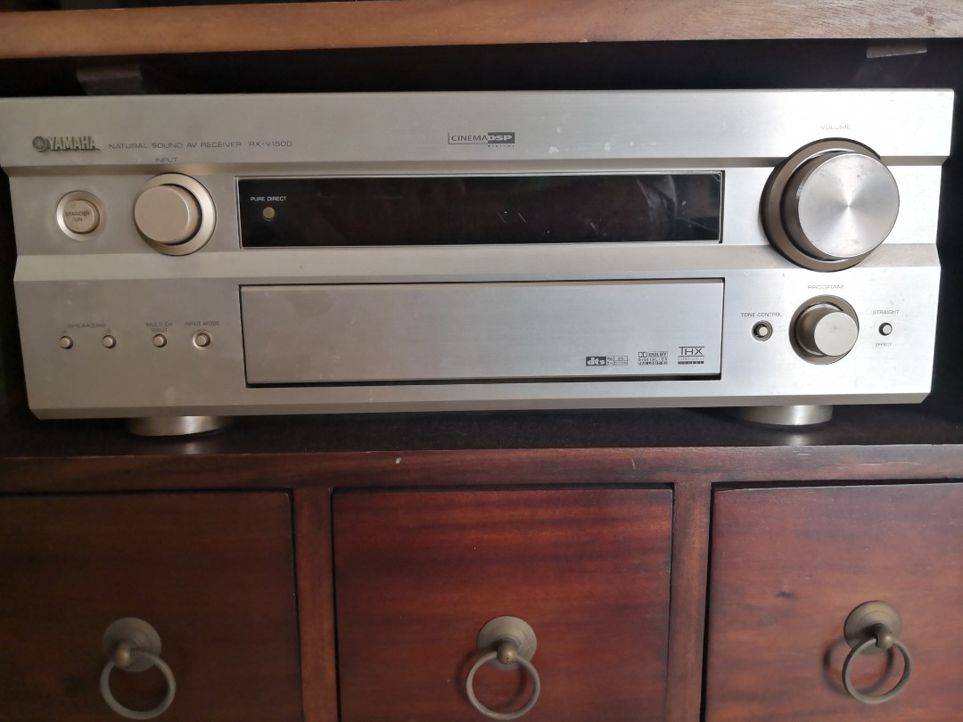 Yamaha RXV1500 5.1 AV Receiver, Electronics, Audio on Carousell