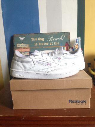 Reebok Club C White Sneakers