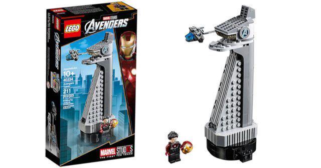 LEGO 40334 MARVEL AVENGERS TOWER GWP, NEW & IN-HAND