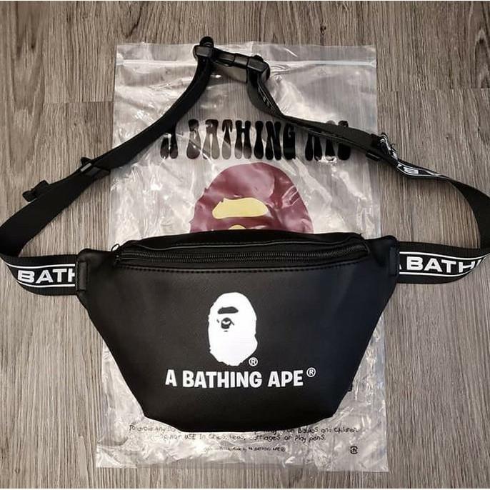 A Bathing Ape Waist bag SS19 Fesyen Pria Tas Dompet Lainnya di Carousell