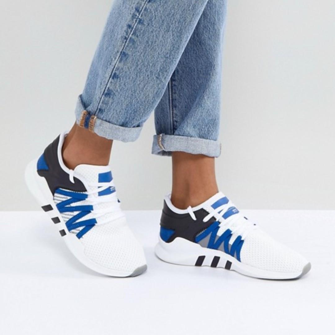 Adidas originals eqt racing adv trainers in white best sale