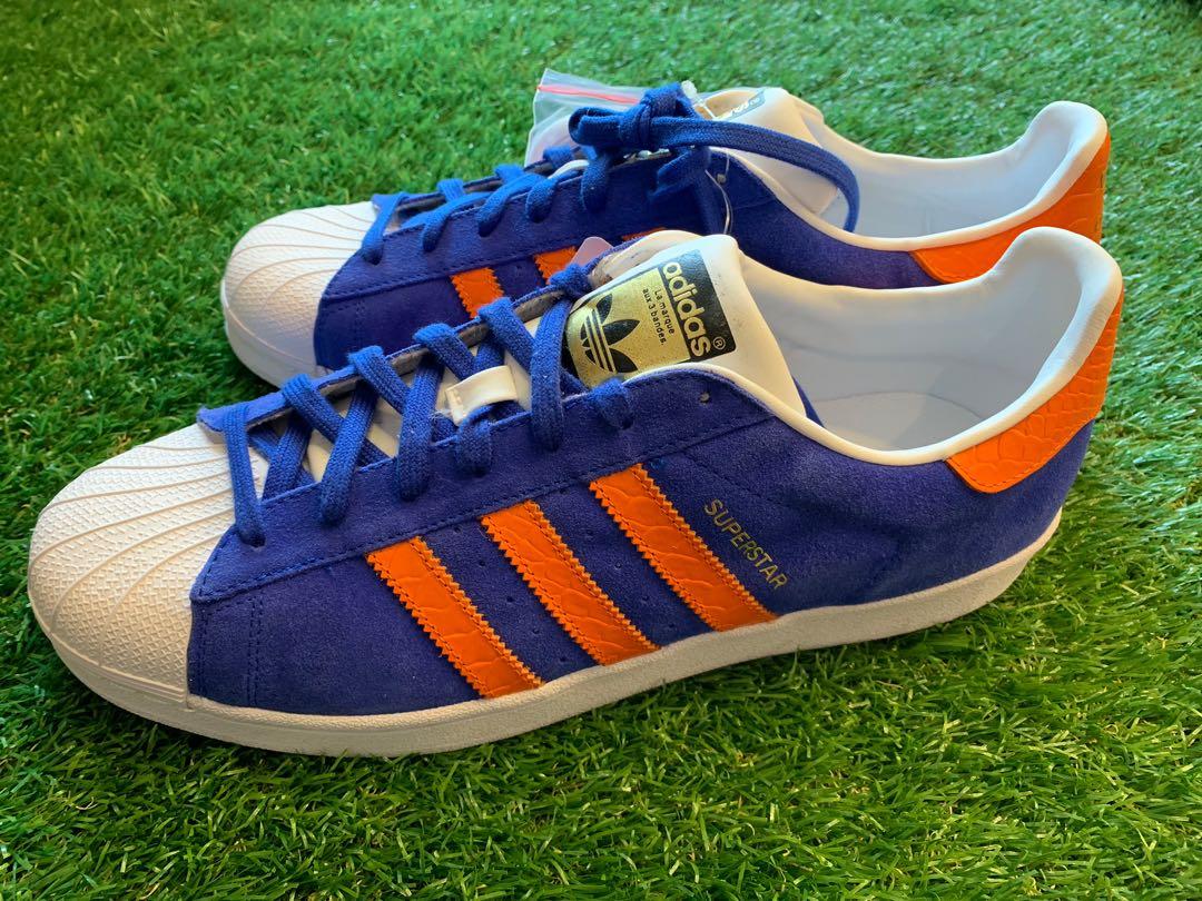 Adidas East Rivalry Trainers in Blue and Orange, Men's Fashion, Footwear, Sneakers on Carousell