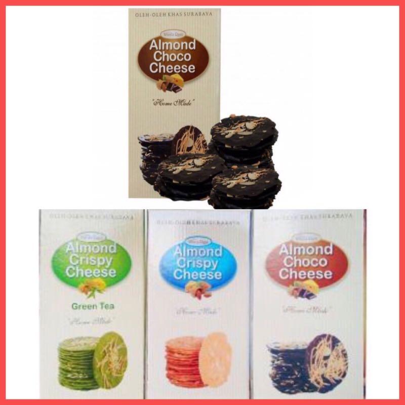 Almond Crispy Cheese Wisata Rasa From Surabaya Food Almond Crispy Cheese Wisata Rasa From Surabaya Food