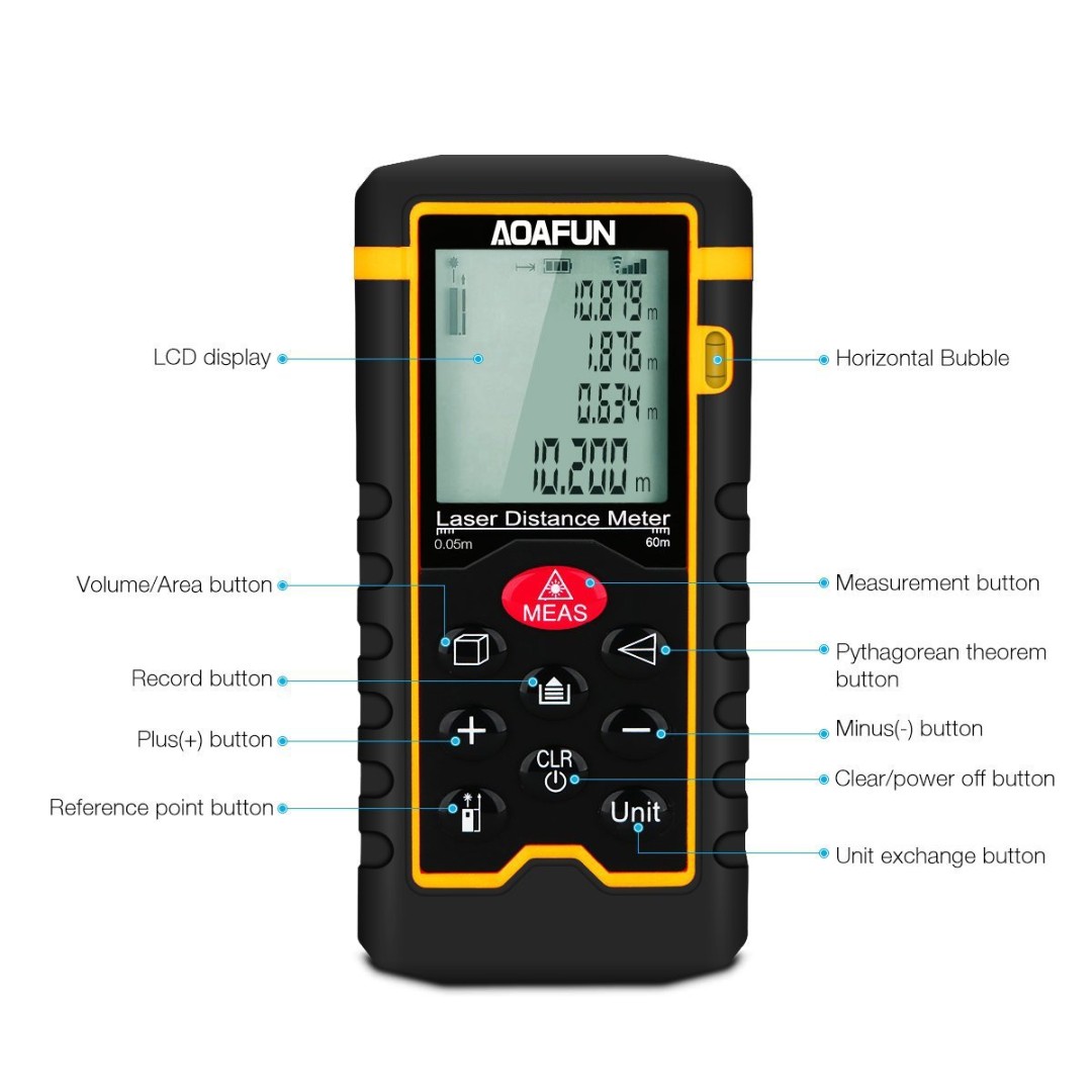 Aomaso laser shop distance meter