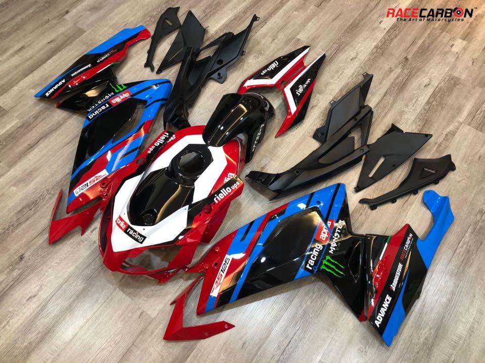 aprilia rs 125 fairings