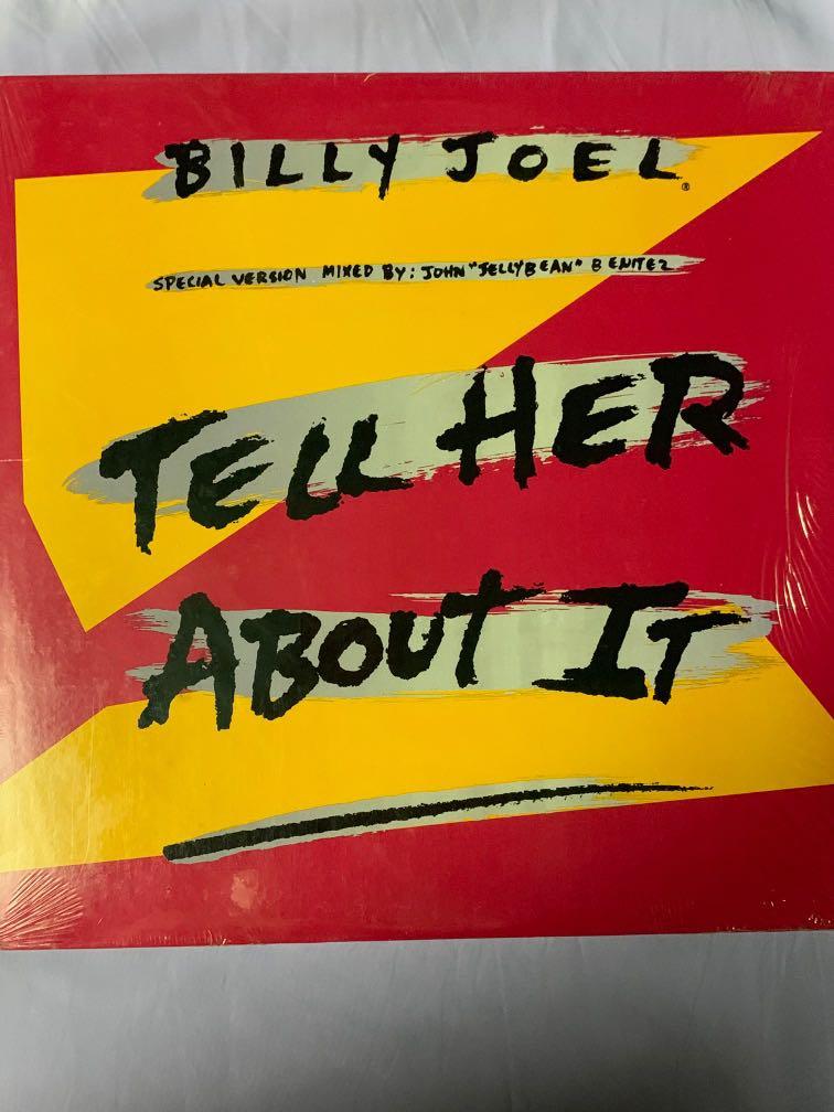 Billy Joel Tell Her About It 12 Single Hobbies Toys Music Media Cds Dvds On Carousell