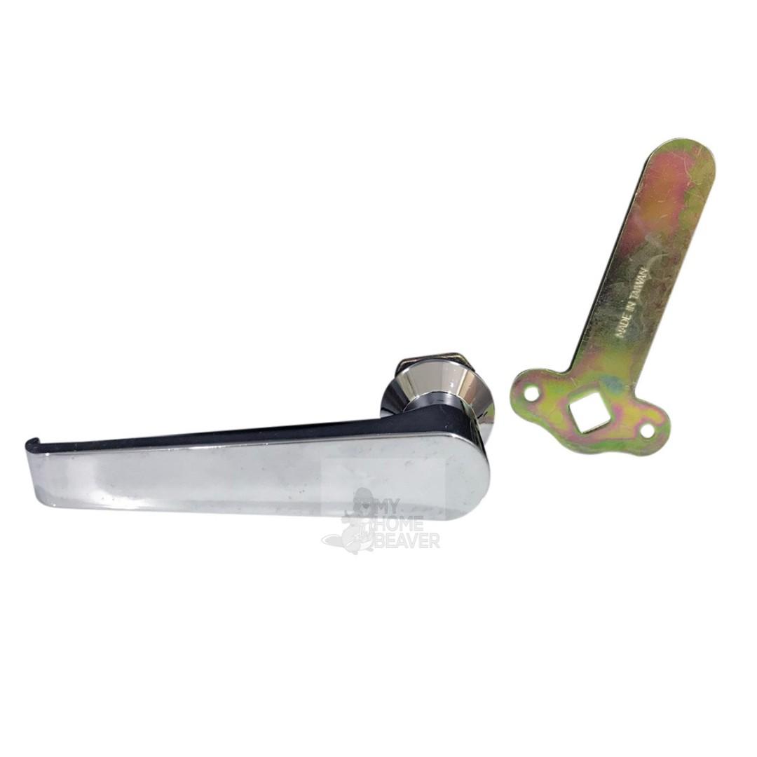 Bn Cabinet Hardware L Shaped Metal Lever Door Handle Lock Everything Else On Carousell