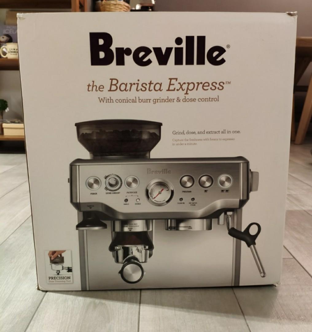 BNIB/Used Breville Barista Express BES870 Espresso Machine, TV & Home