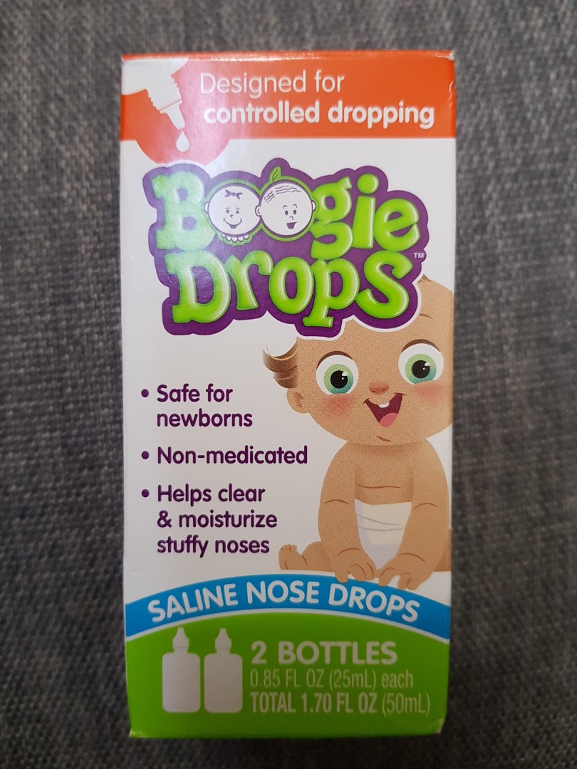 boogie drops saline nose drops
