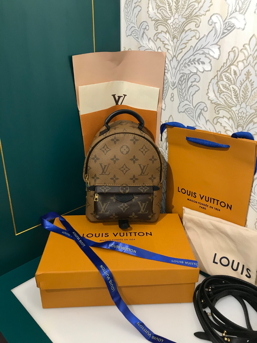 💕BNIB💕Louis Vuitton Palm Spring Mini Monogram Backpack