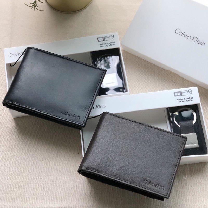 calvin klein wallet and keychain