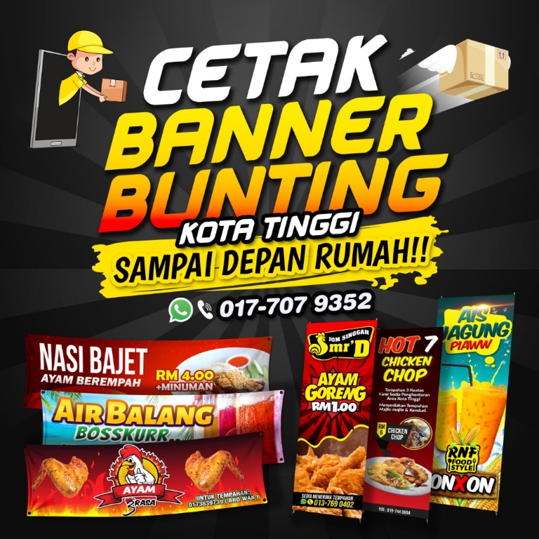 Cetak Banner Bunting Murah Services Others On Carousell