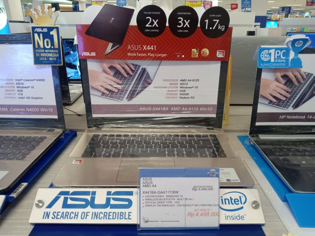 Cicil Laptop Asus X441BA Tanpa Kartu Kredit Promo Gratis 1x Angsuran