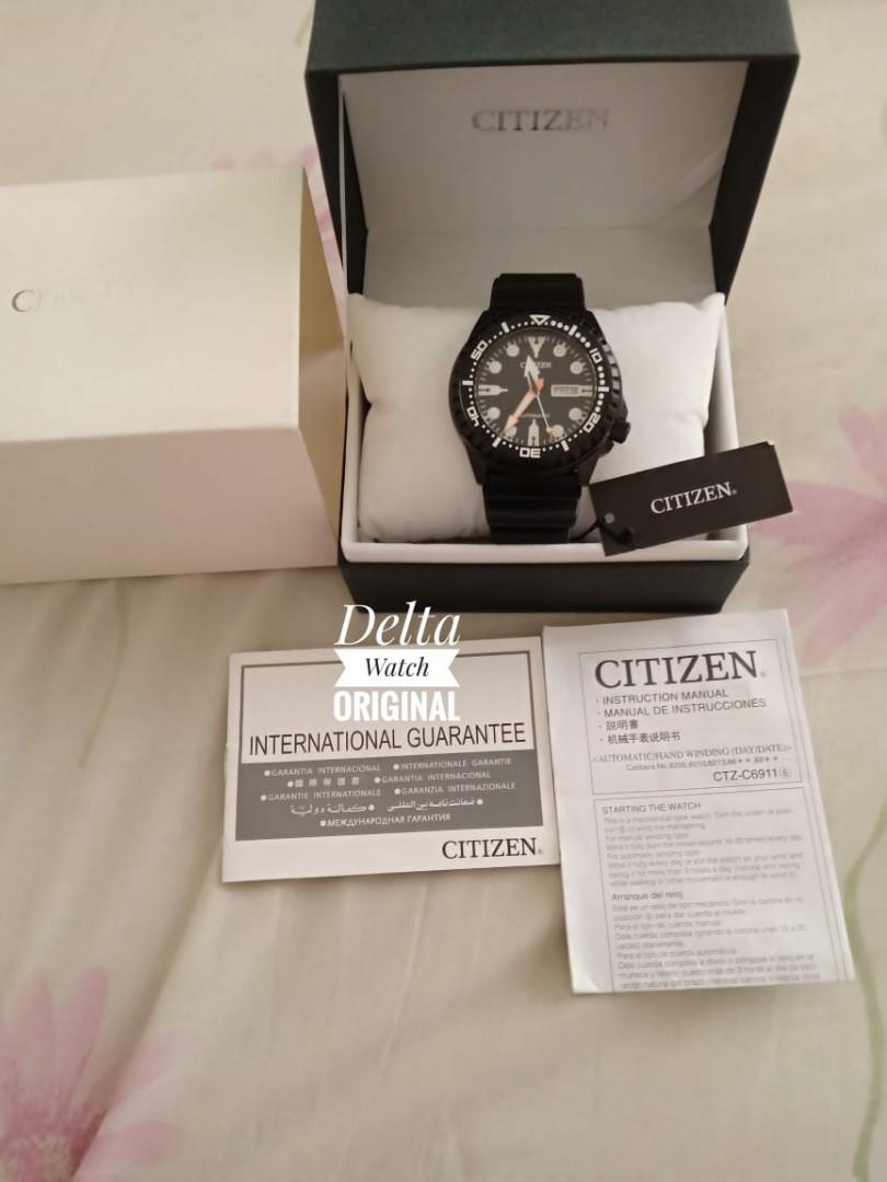 Citizen Promaster Diver NH8385 Fullblack Fullset Mulus Garansi, Fesyen  Pria, Jam Tangan di Carousell