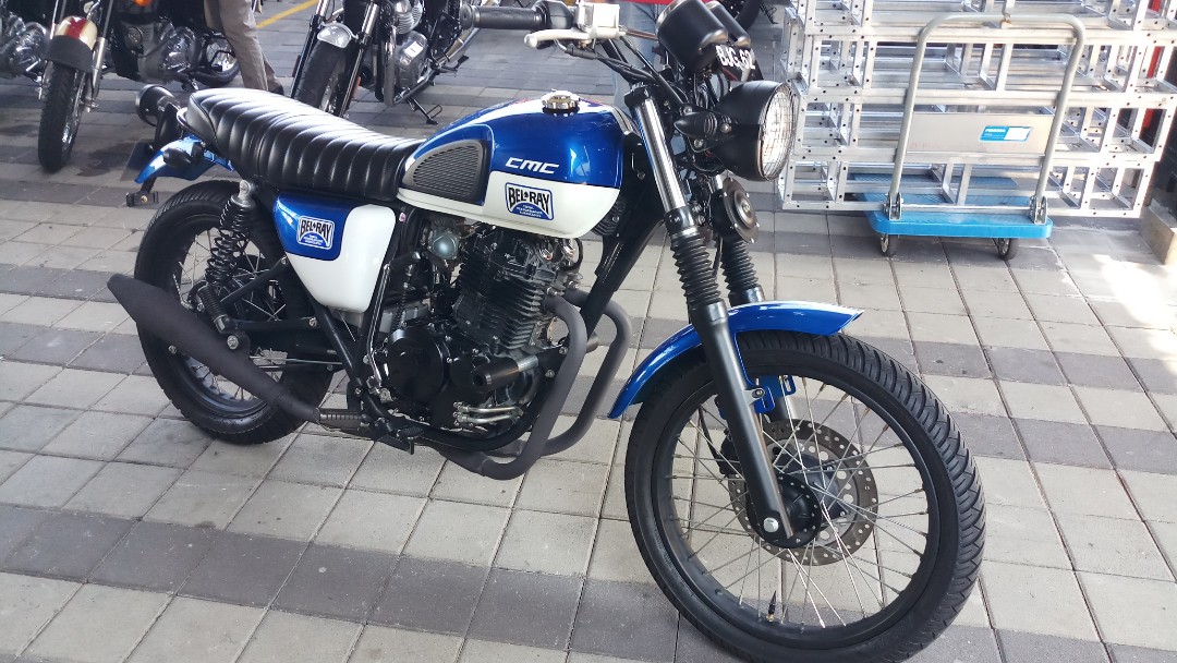 CMC XY400 custom scrambler Motorbikes on Carousell