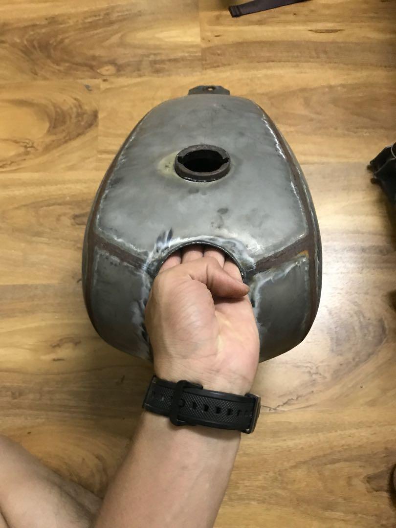 Custom Cafe Racer Tank, Auto Accessories on Carousell