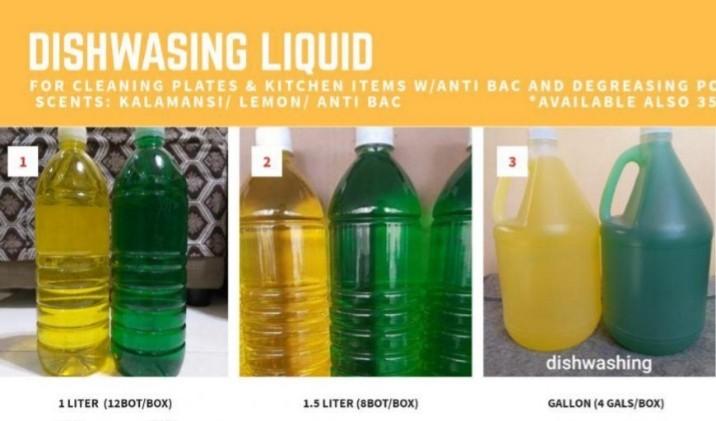 Dishwashing Liquid 350ml 1liter 15 Liter Gallon Home Furniture