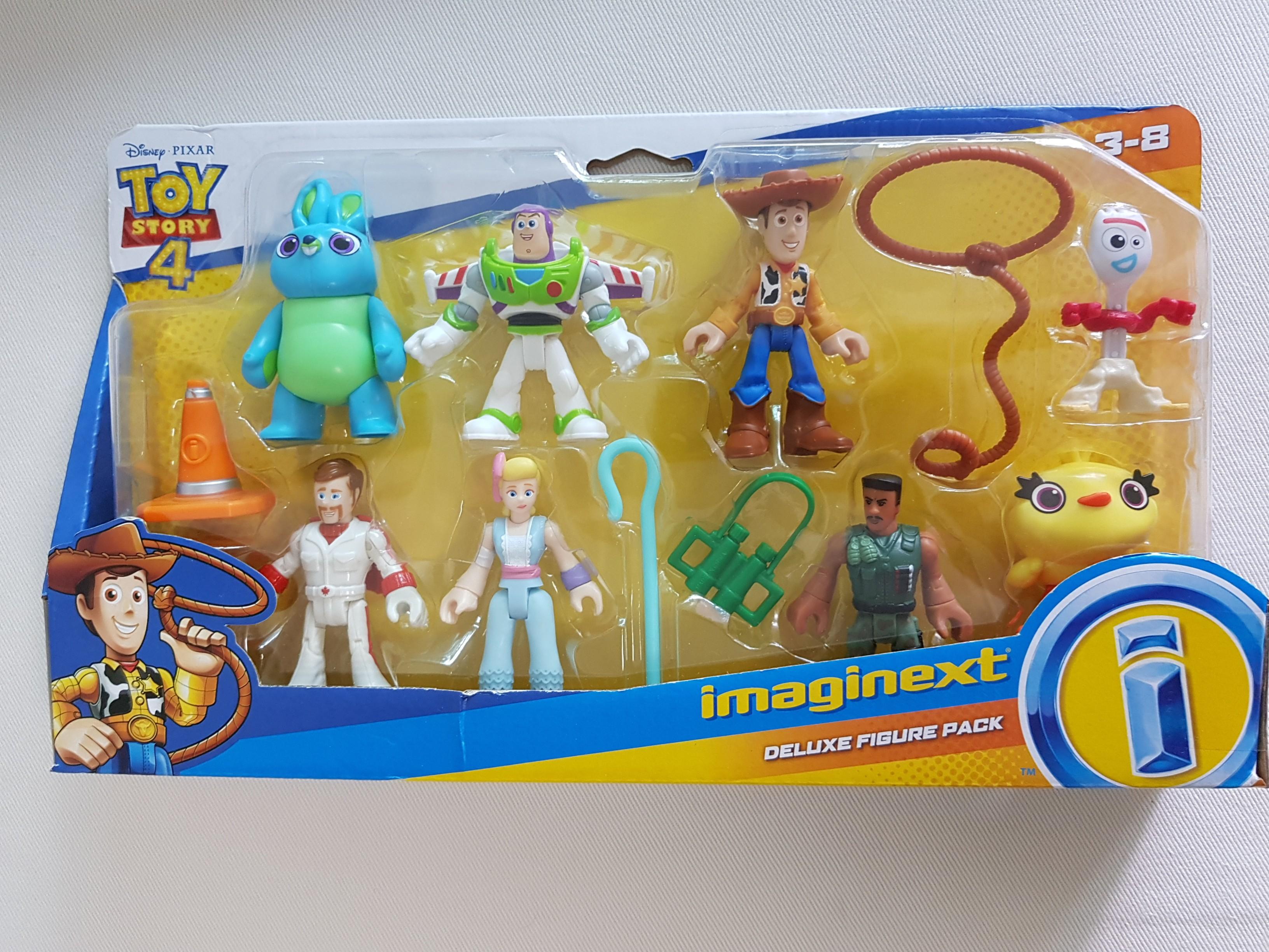 disney pixar toy story 4 deluxe figure set