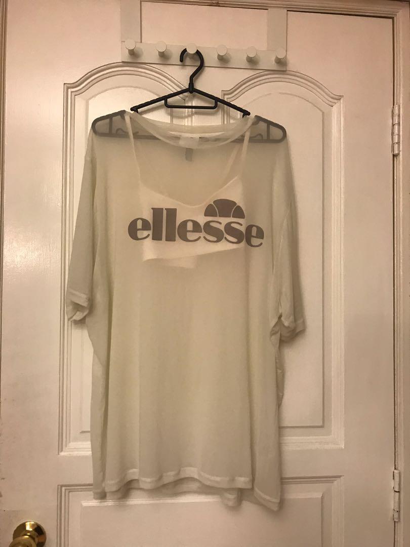 ellesse mesh top