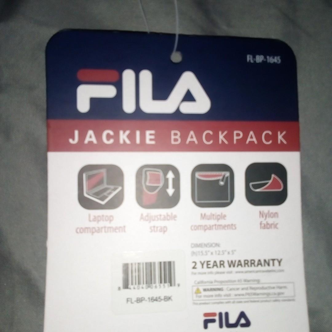 fila jackie backpack
