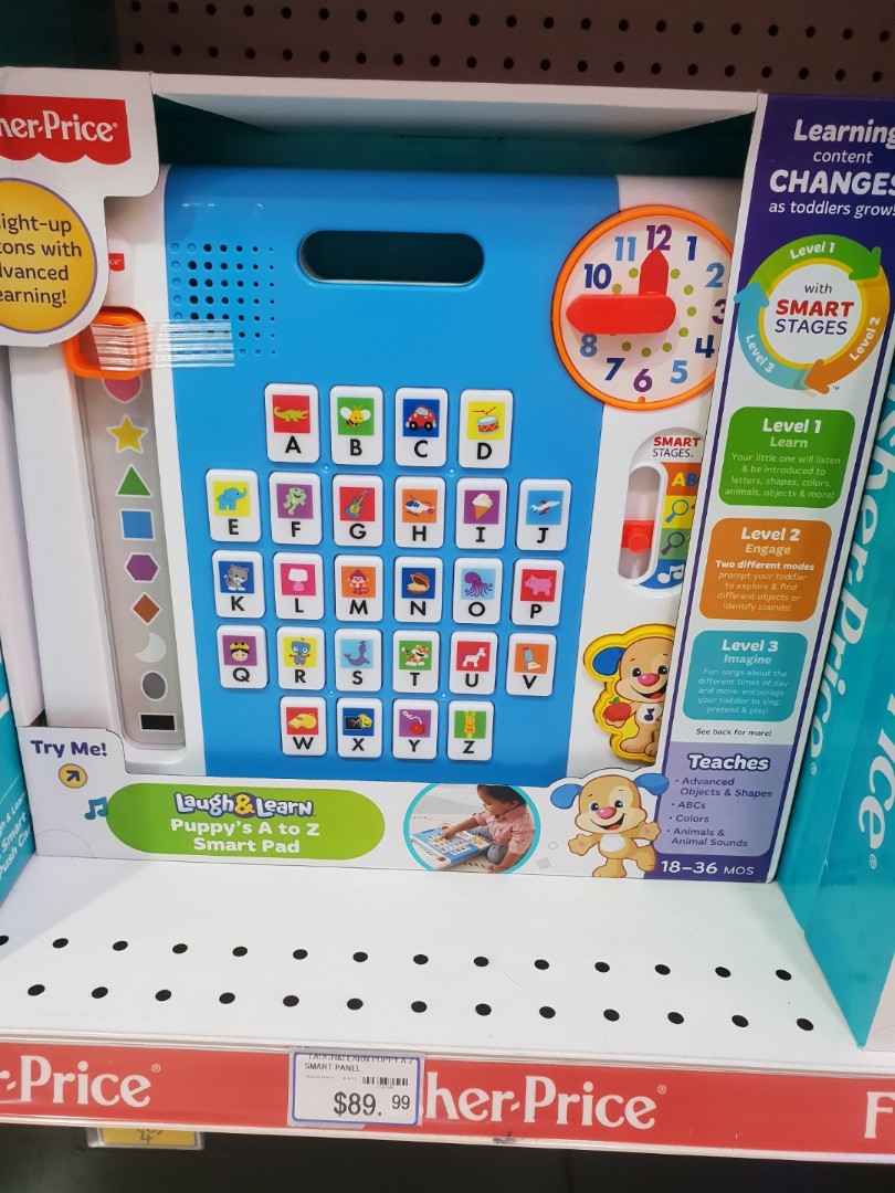 fisher price tablet laugh and learn