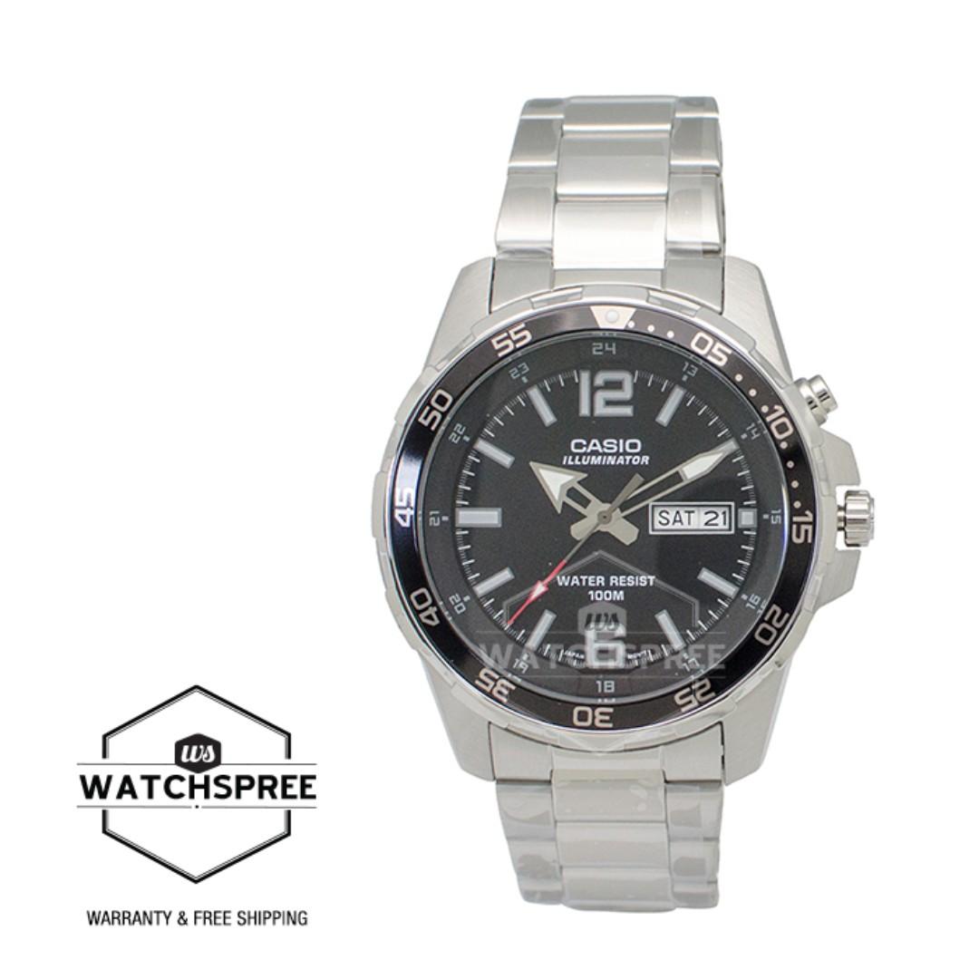FREE DELIVERY CASIO GENUINE MTD1079D 1A2 100 Authentic with 1 Year Warranty MTD 1079D 1A2 MTD 1079D1A2 MTD1079D1A2