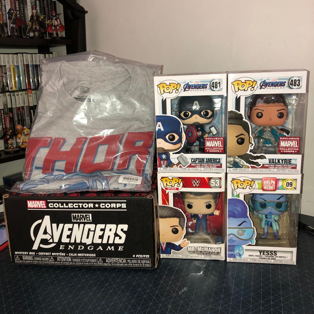 funko pop collector corps avengers endgame