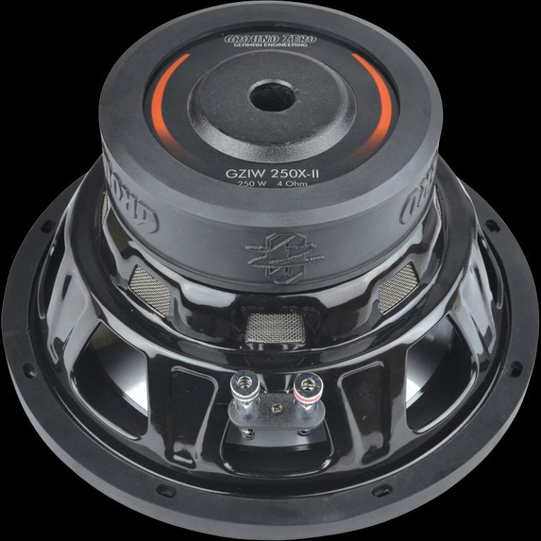 Ground Zero 10'' Subwoofer GZIW 250 XII, Auto Accessories on Carousell