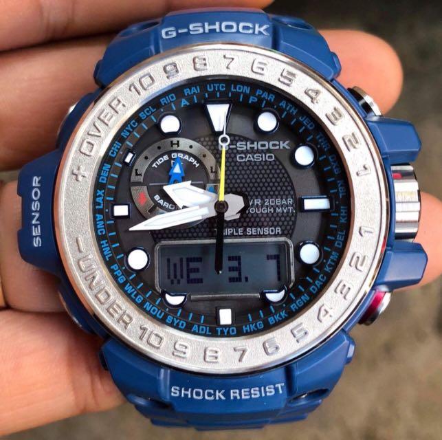 NEW GULFMASTER GSHOCK UNISEX DIVER SPORTS WATCH 100 Original Authentic CASIO G SHOCK GWN 1000 2ADR