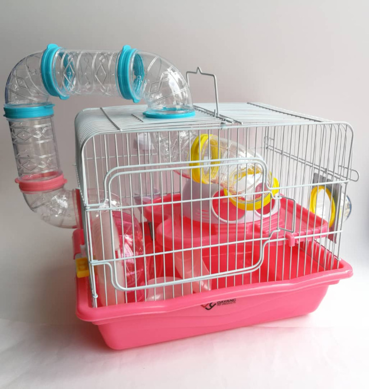 Hamster Cage Fun and Fantastic Play House with Tunnels M011B