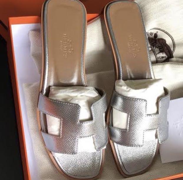 hermes oran silver