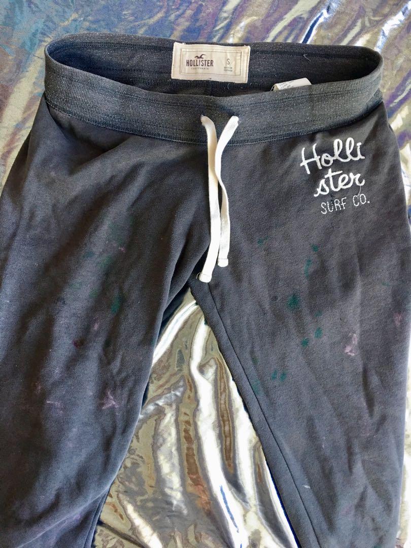 hollister gray sweatpants