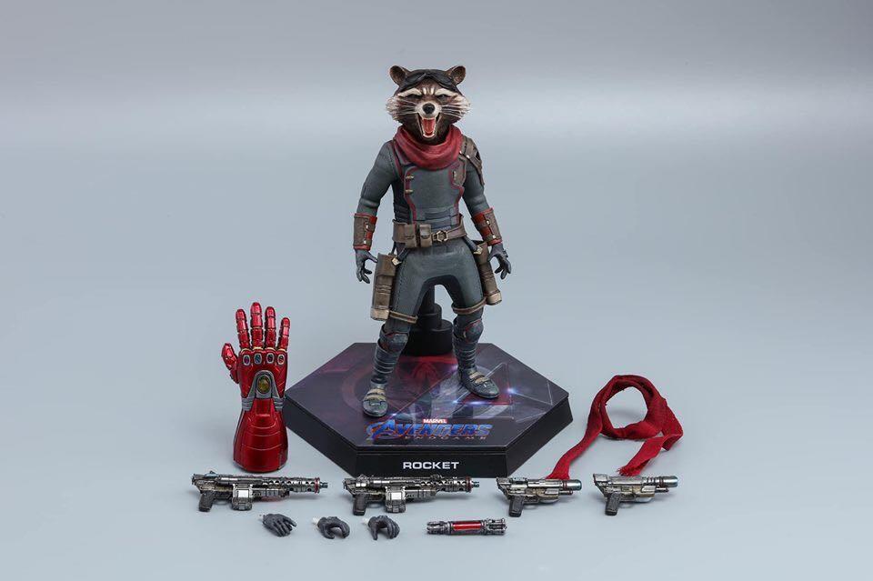 rocket raccoon endgame hot toys