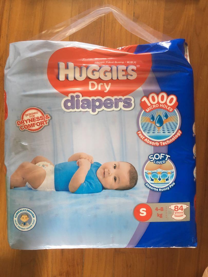 huggies dry taped diapers