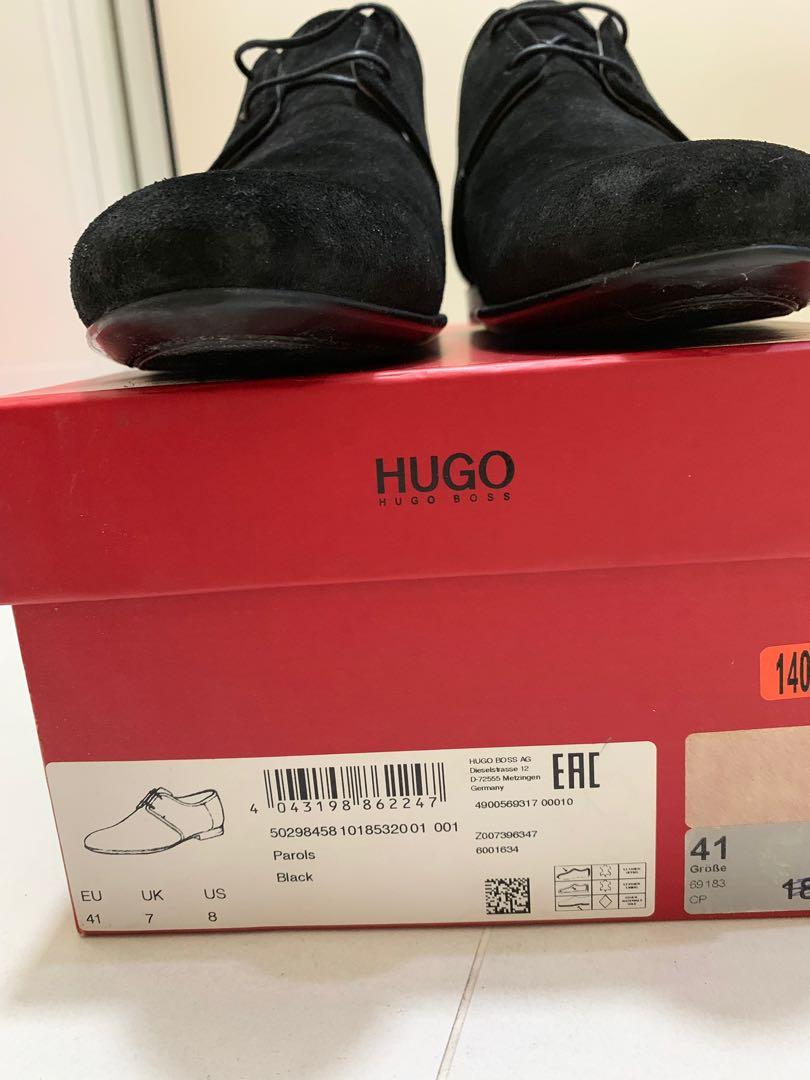 Hugo Boss men's suede shoes, Men's 