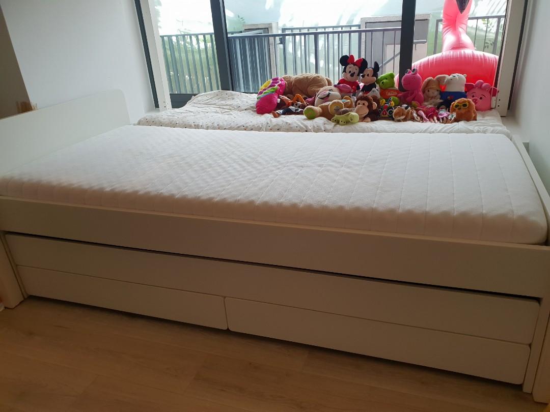 Ikea 3 In 1 Super Single Furniture Beds Mattresses On Carousell