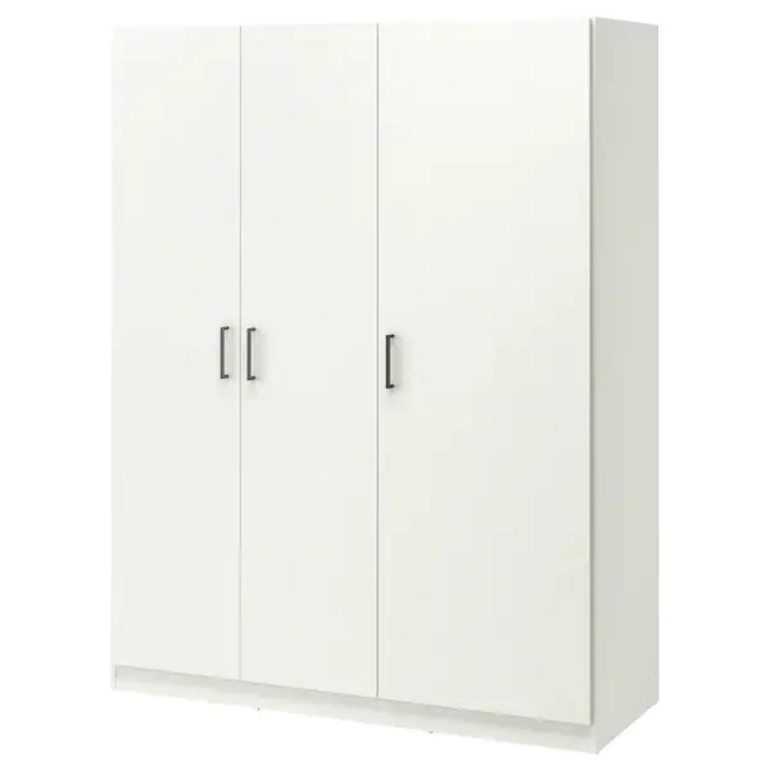 Ikea Dombas Wardrobe 181x140cm Furniture Shelves Drawers On