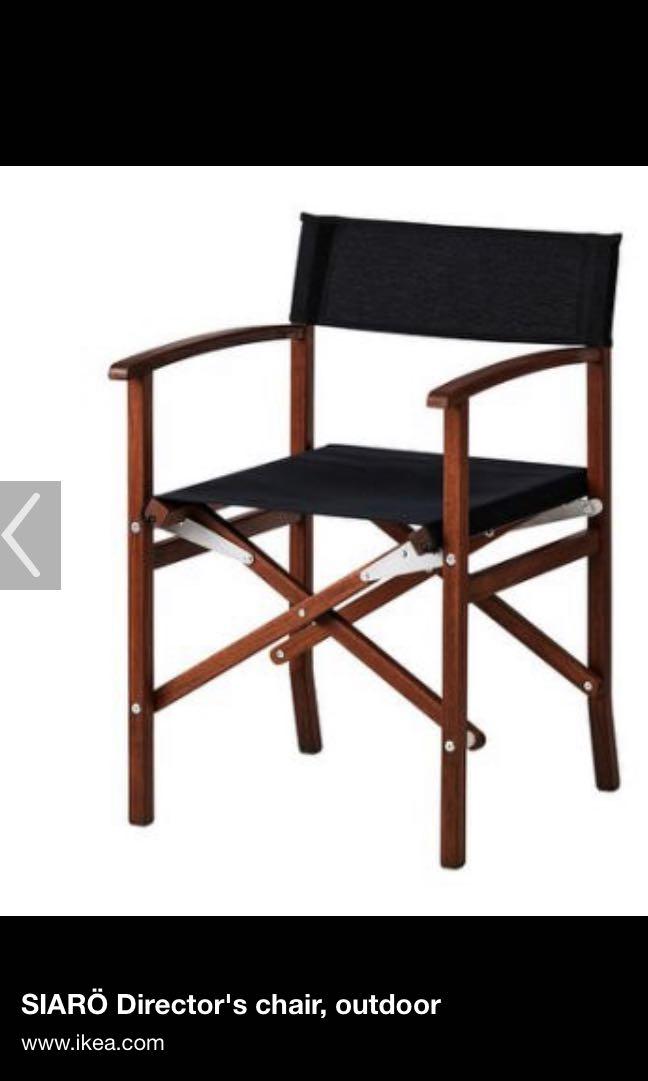 Ikea Siaro Director S Chair Furniture Tables Chairs On Carousell