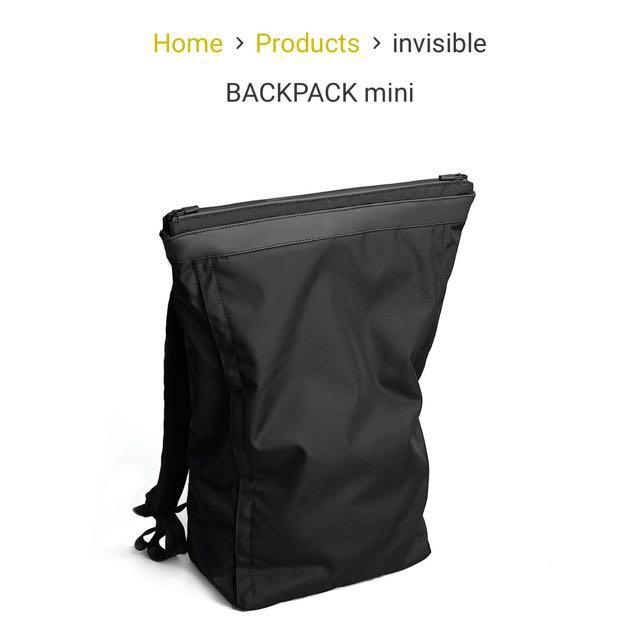 Invisible backpack mini Carousell