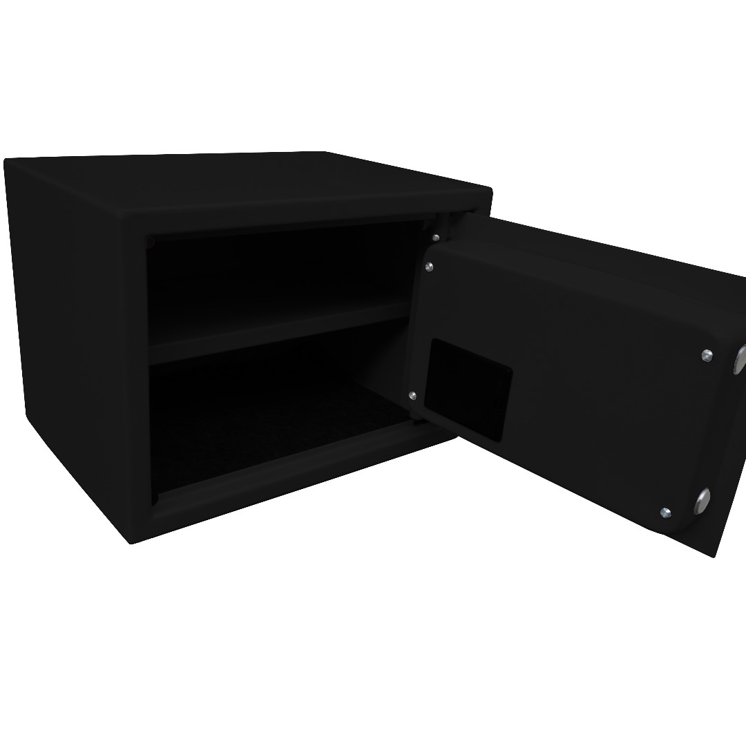 iSAFE iSF25BLK Safe Electronic Digital Hotel Safety Vault (Black) Home