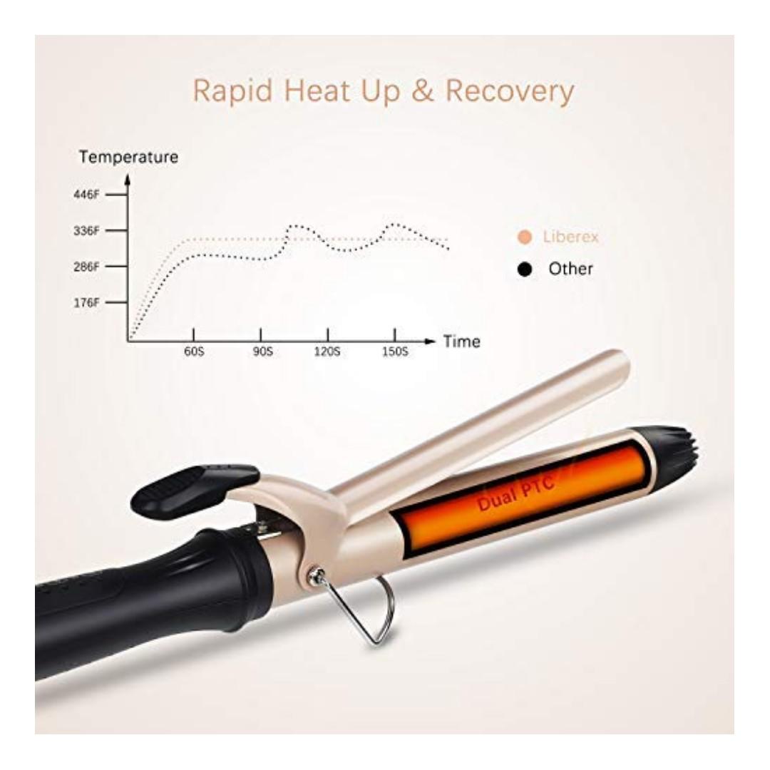 Liberex curling hot sale iron