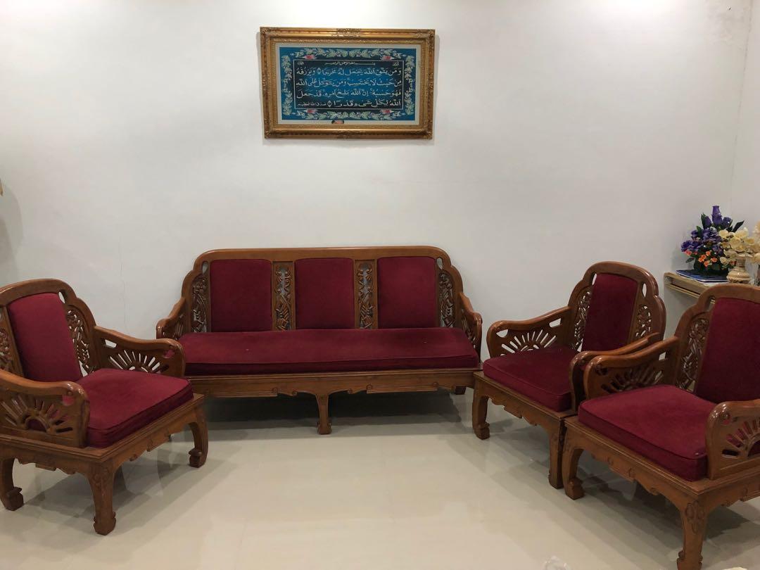Kerusi Jati Home Furniture Others On Carousell