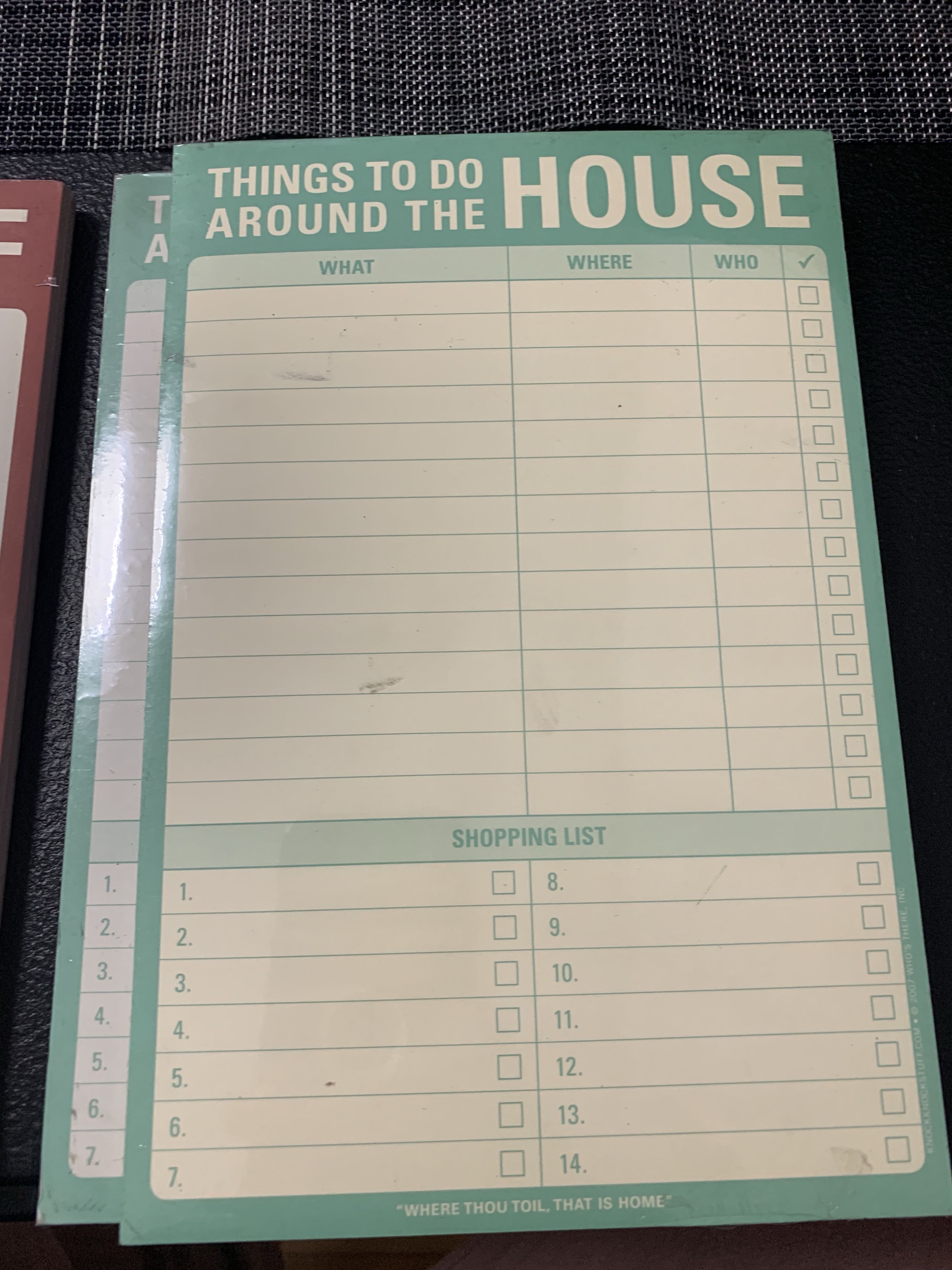 Knock Knock Productivity Note Pads Books Stationery On Carousell
