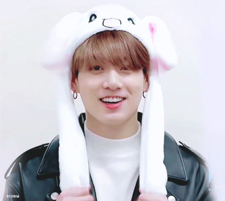 KPOP Magic Rabbit Hat Moving Bunny Ears Hobbies Toys