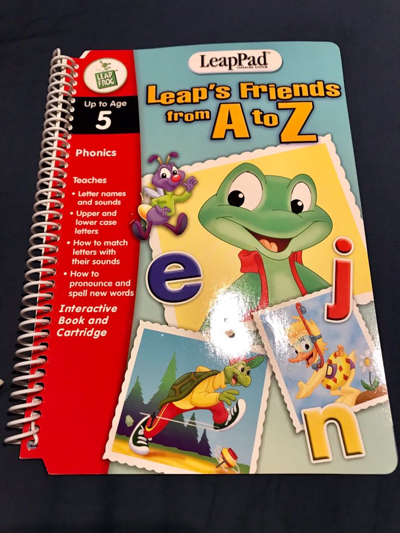 LeapFrog LeapPad Learning System - Leap's Friends from A to Z ...